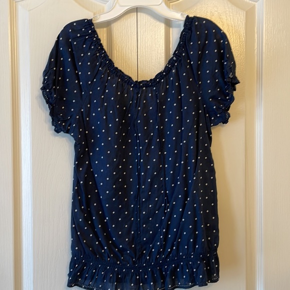 Abercrombie and Fitch Polkadot Shirt - Picture 5 of 6